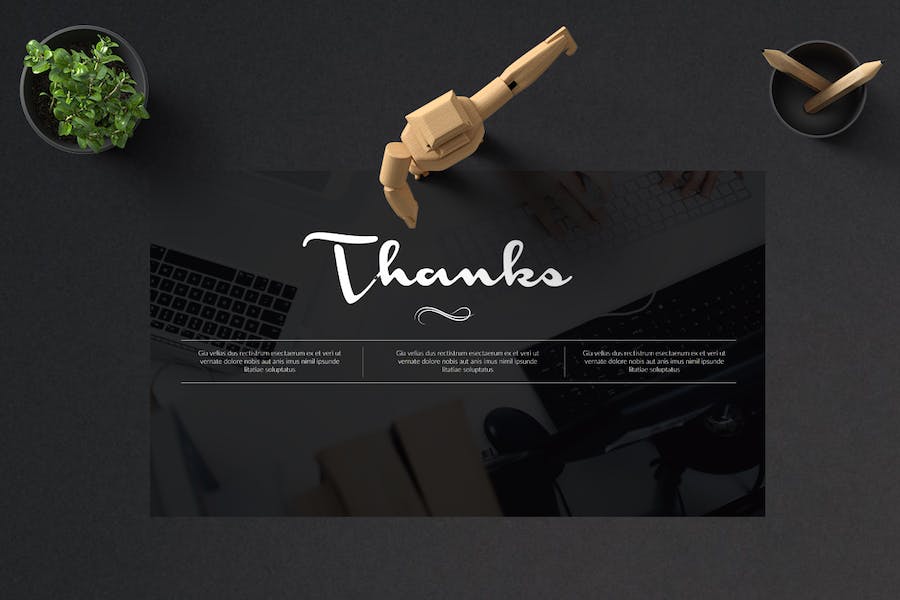 时尚杂志风格内容展示Keynote模板 - PPT派