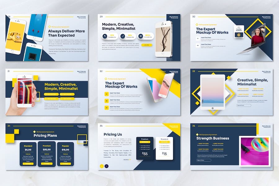 企业公司年度报告总结PPT模板 - PPT派