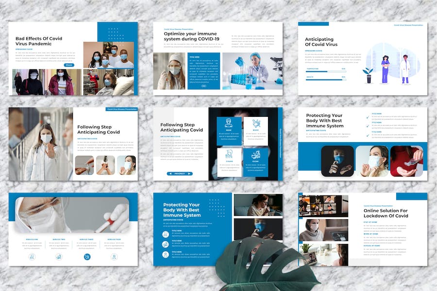 疫情防控医疗健康讲座方案Keynote模板 - PPT派