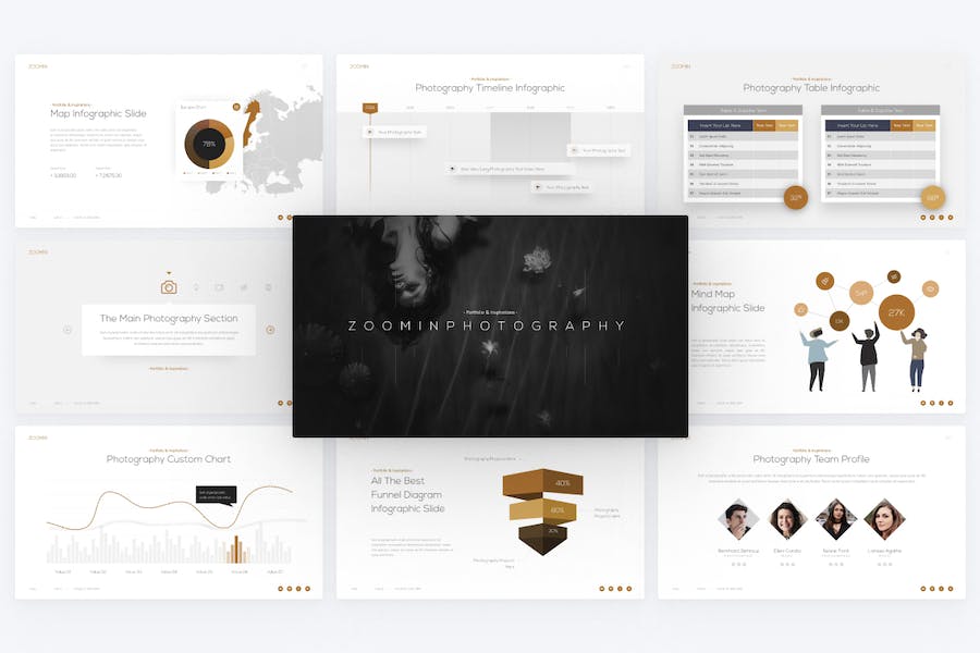 Zoomin-portfolio-photography-powerpoint-template - PPT派