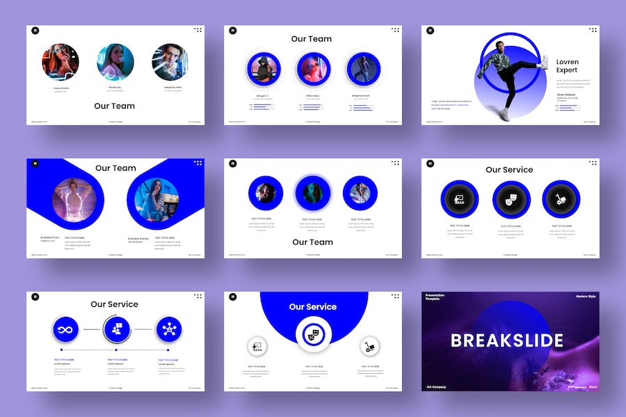 现代企业简介商务合作介绍Keynote模板 - PPT派
