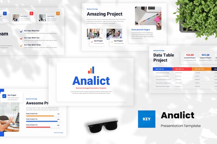 商业发展战略规划市场分析Keynote模板 - PPT派