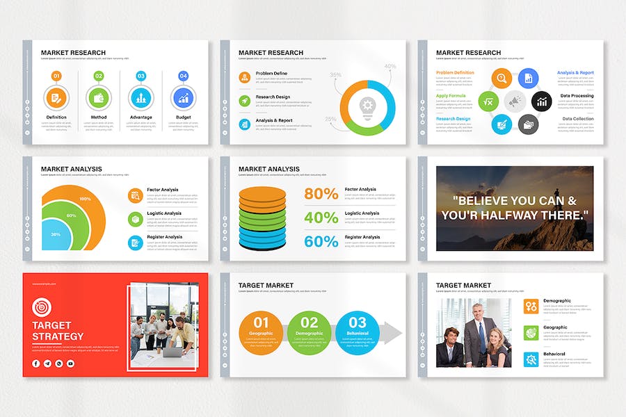 营销计划策略制定执行方案PPT模板 - PPT派