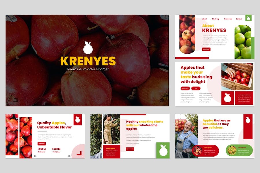 水果农业种植技术讲述推广营销方案Keynote模板 - PPT派