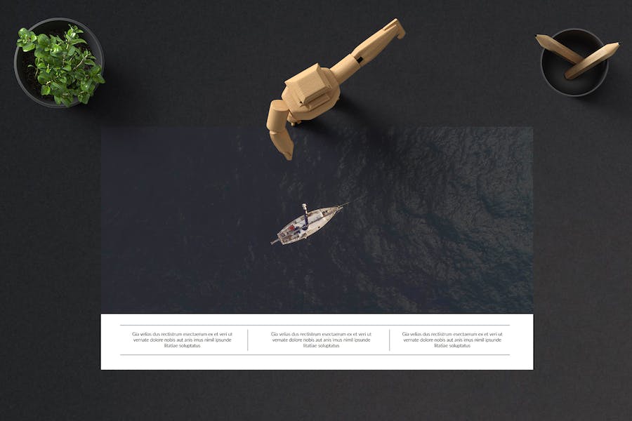 时尚杂志风格内容展示Keynote模板 - PPT派