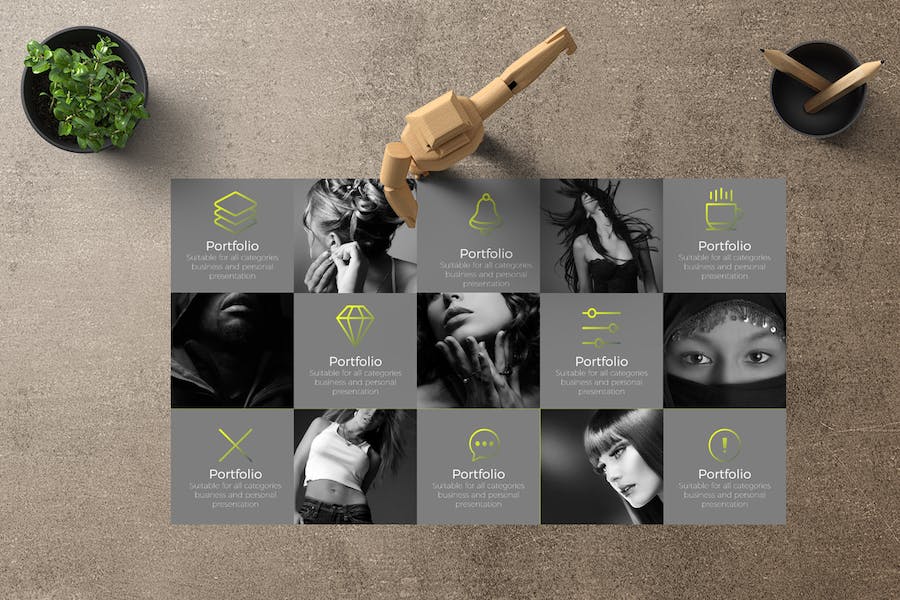 创意商业品牌演讲Keynote模板 - PPT派