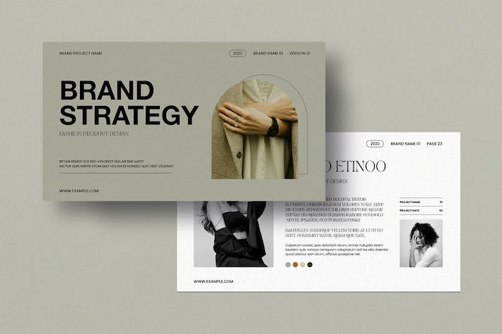 专业品牌策略指南Keynote模板 - PPT派