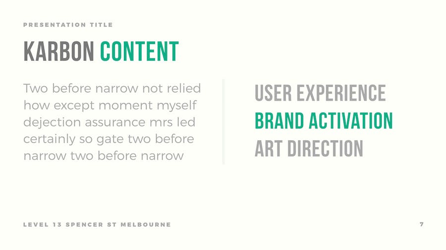 碳主题环保低碳宣传Keynote模板 - PPT派