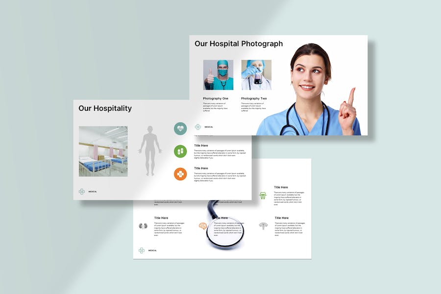 医疗咨询服务介绍宣传PPT模板 - PPT派