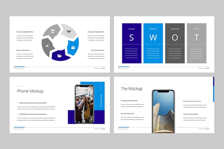 商务企业项目推介融资路演Keynote模板 - PPT派