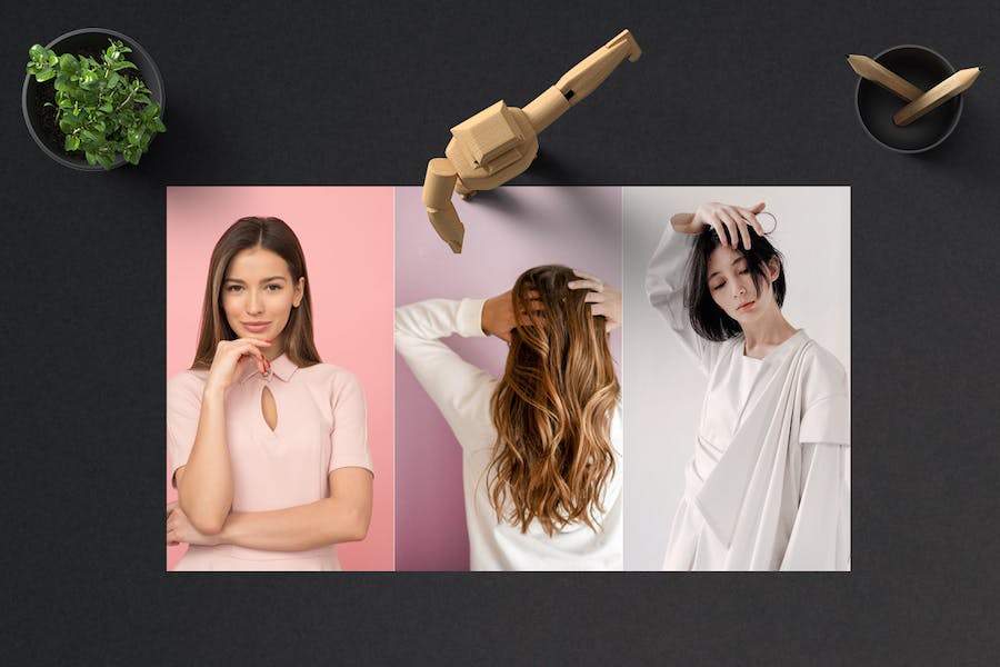 时尚杂志风格内容展示Keynote模板 - PPT派