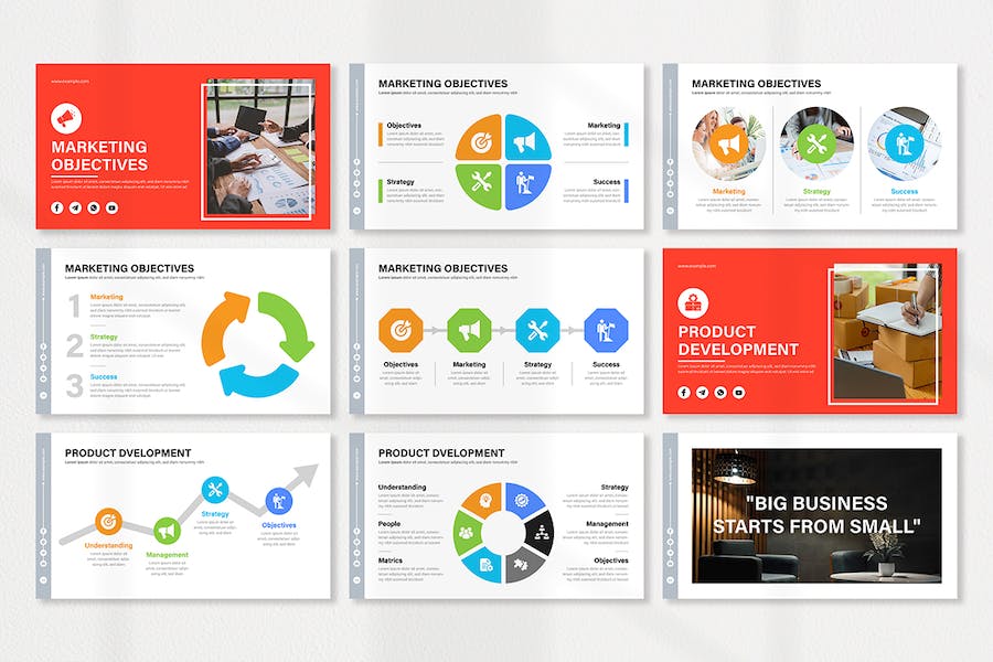 营销计划策略制定执行方案PPT模板 - PPT派
