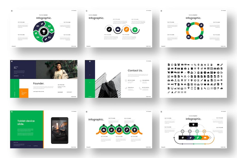 商务企业管理运营方案PPT模板 - PPT派