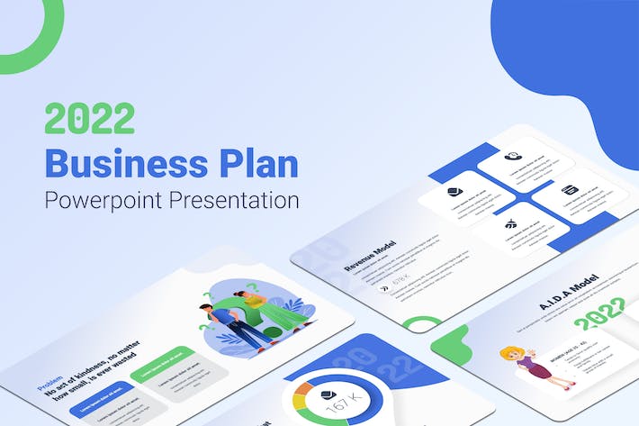 年度商业计划书国外高级PPT模板 - PPT派