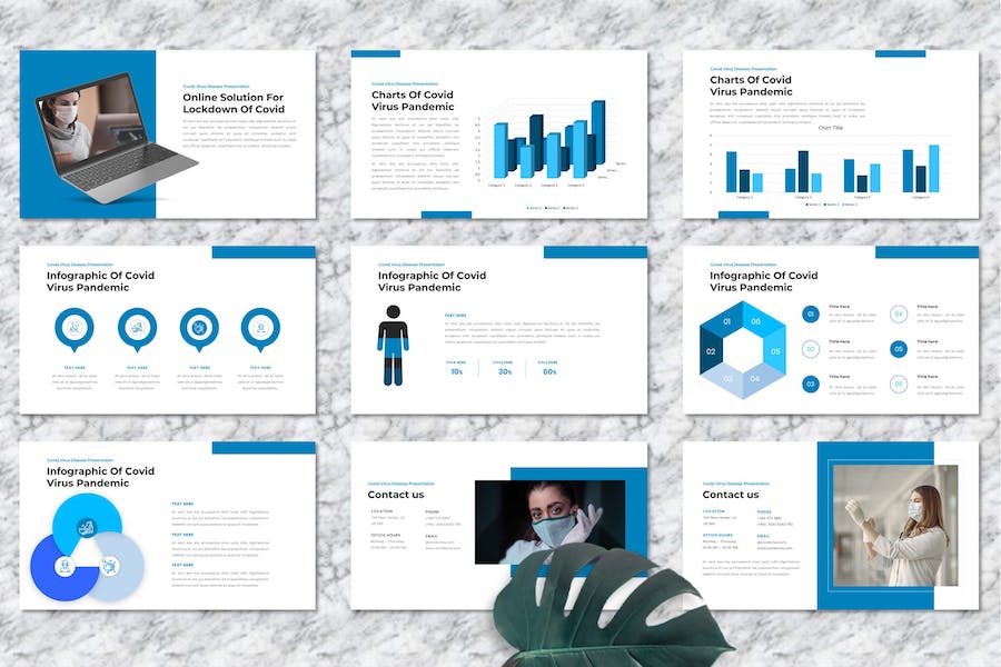疫情防控医疗健康讲座方案Keynote模板 - PPT派