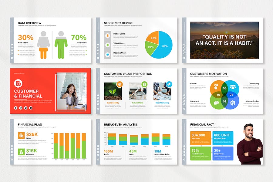 营销计划策略制定执行方案PPT模板 - PPT派