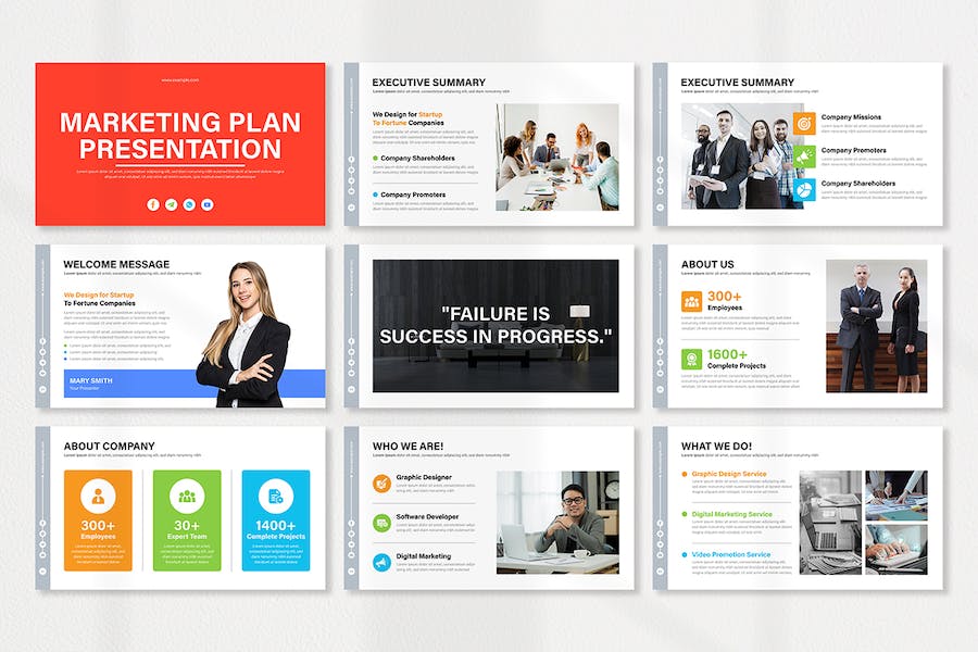 营销计划策略制定执行方案PPT模板 - PPT派