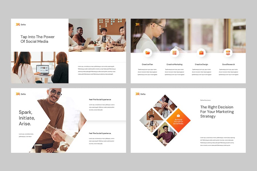 欧美风格商业路演融资计划PPT模板 - PPT派