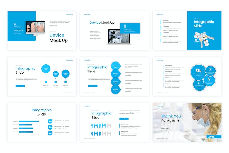 健康医疗咨询服务Keynote模板 - PPT派