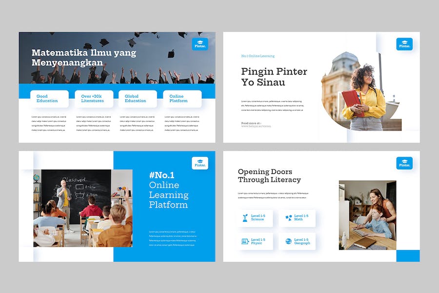 教育培训教学课程展示Keynote模板 - PPT派