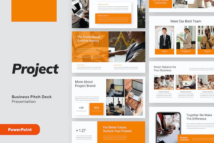 商业建议提案方案展示PPT模板 - PPT派