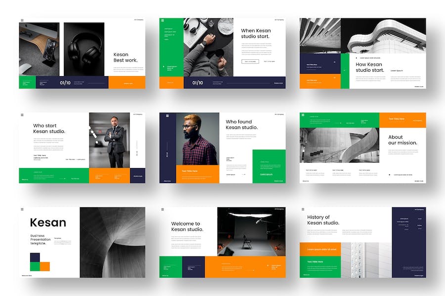 商务企业管理运营方案PPT模板 - PPT派