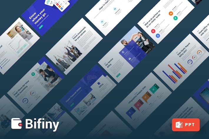 商务财务领域展 PPT模板 - PPT派