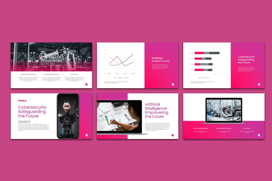 人工智能技术方案展示应用PPT模板 - PPT派