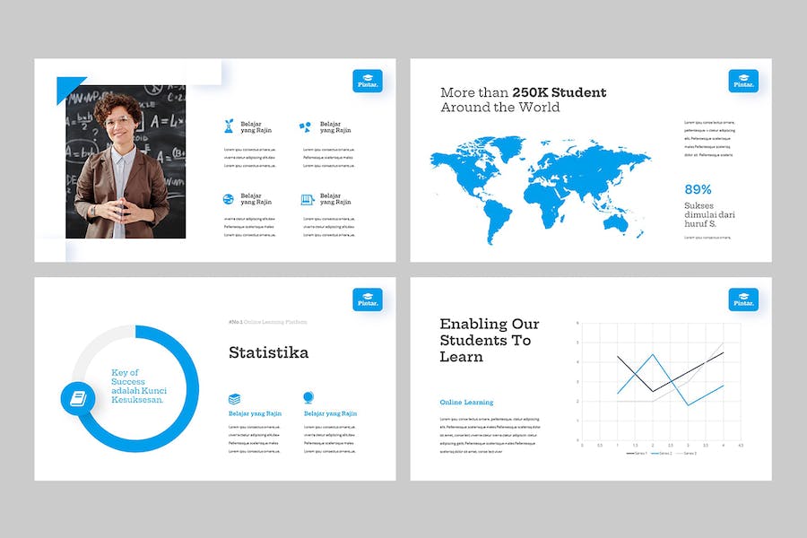 教育培训教学课程展示Keynote模板 - PPT派