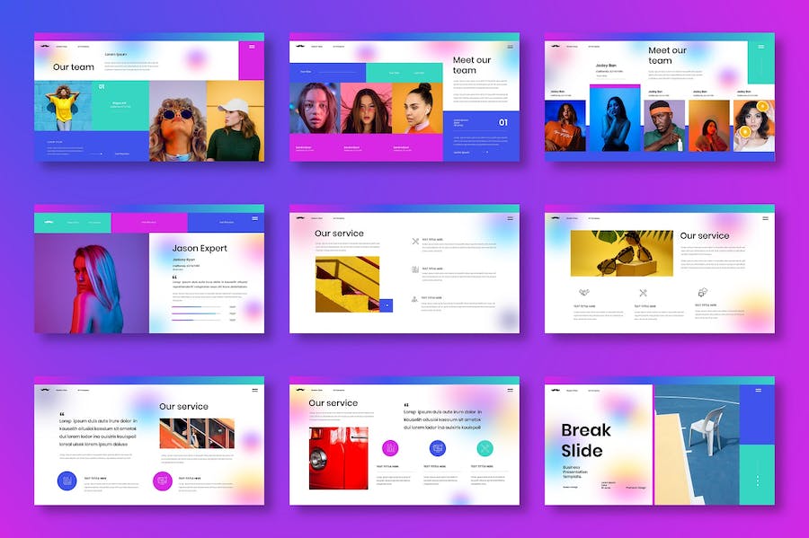 创意商务产品推广方案PPT模板 - PPT派