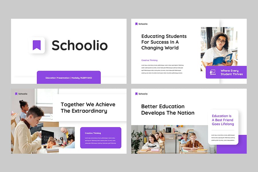 学校教育培训课程宣传招生Keynote模板 - PPT派