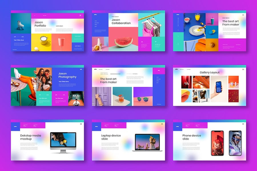 创意商务产品推广方案PPT模板 - PPT派