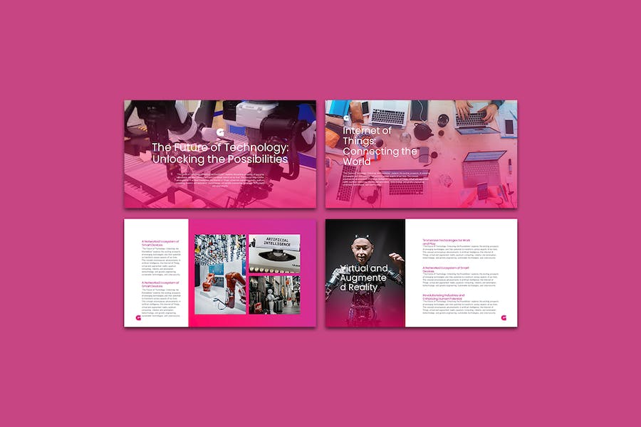 人工智能技术方案展示应用PPT模板 - PPT派