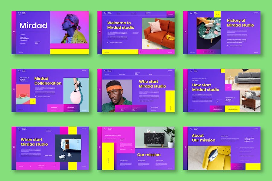 商业创意项目展示方案PPT模板 - PPT派