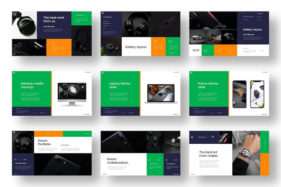 商务企业管理运营方案PPT模板 - PPT派