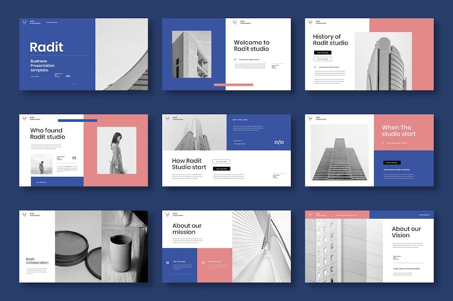 商业运营管理方案展示Keynote模板 - PPT派