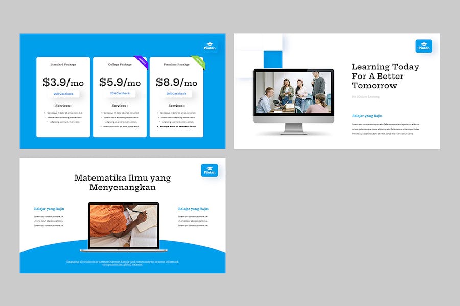 教育培训教学课程展示Keynote模板 - PPT派