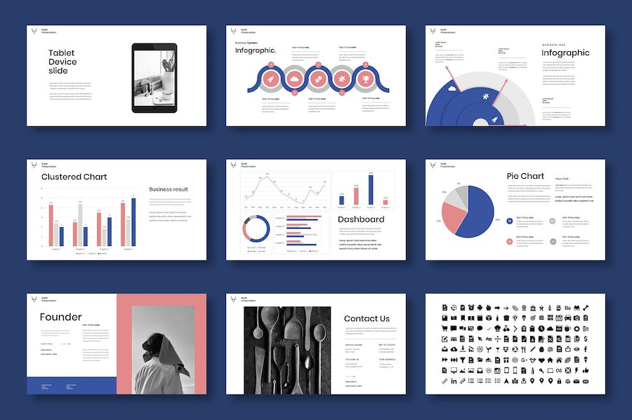 商业运营管理方案展示Keynote模板 - PPT派