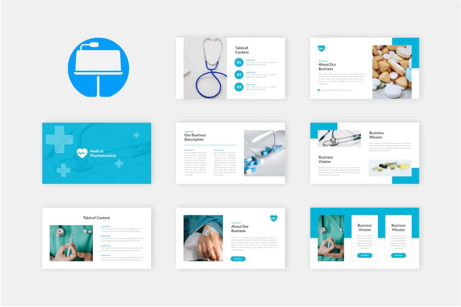 医疗健康讲述展示方案Keynote模板 - PPT派