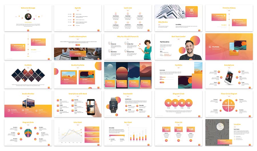 多用商务商业通用Keynote模板 - PPT派