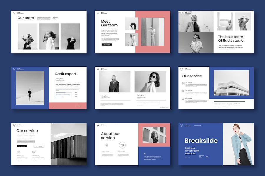 商业运营管理方案展示Keynote模板 - PPT派