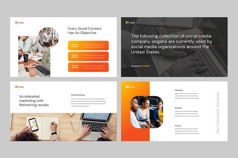 欧美风格商业路演融资计划PPT模板 - PPT派