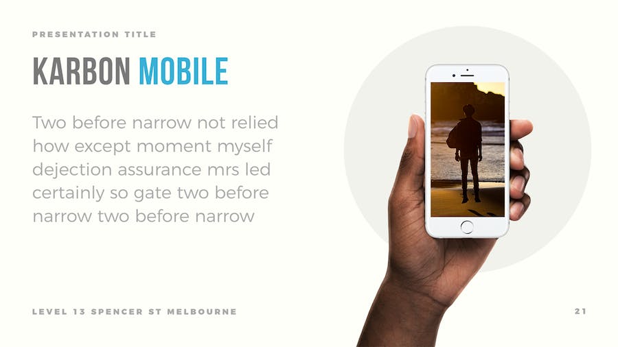 碳主题环保低碳宣传Keynote模板 - PPT派