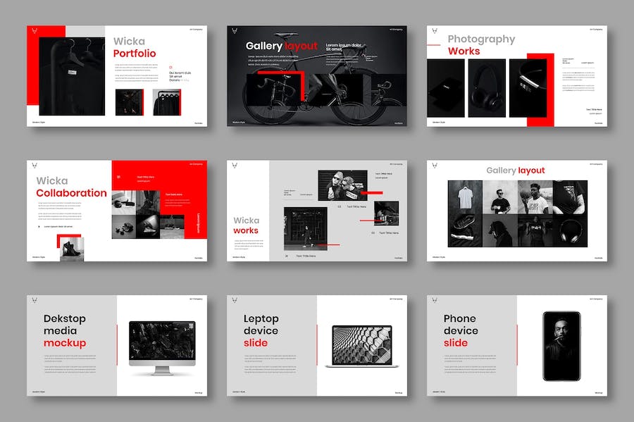 商务企业品牌营销推广Keynote模板 - PPT派