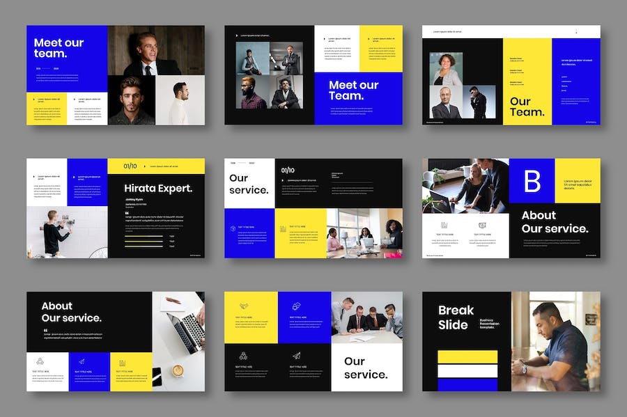 商务业务融资计划推介Keynote模板 - PPT派