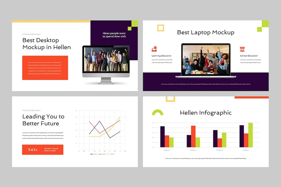 教育培训教学课程内容设计PPT模板 - PPT派