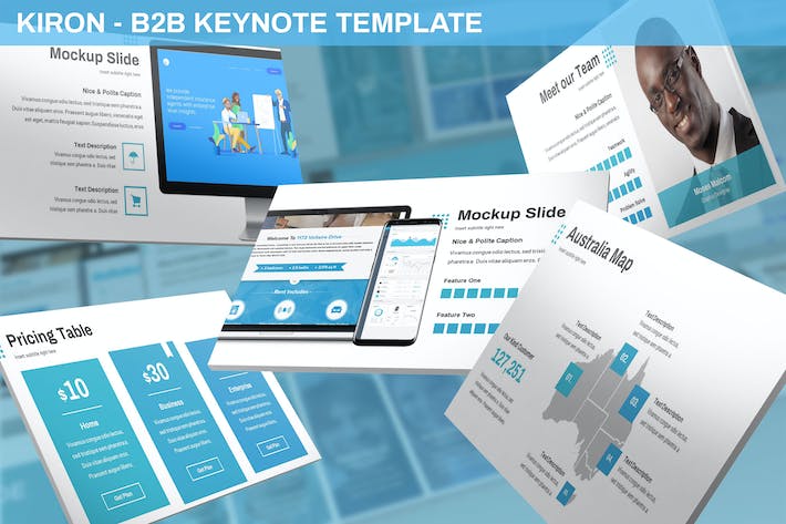 B2B商业合作融资计划Keynote模板 - PPT派