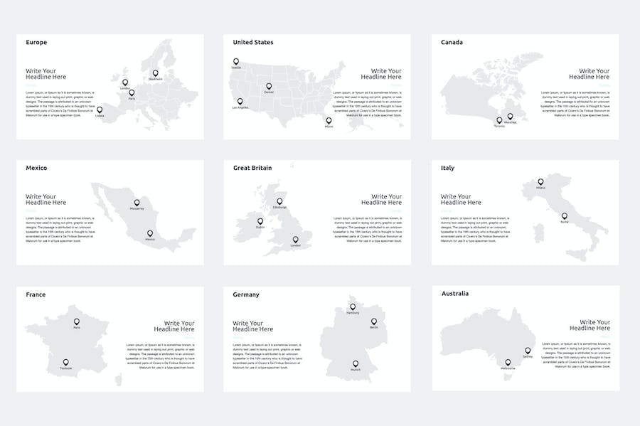 年度财务业绩报告Keynote模板 - PPT派
