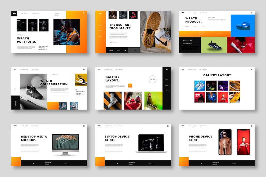 商务企业团队管理培训宣传Keynote模板 - PPT派