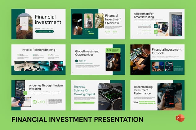 金融投资理财管理方案PPT模板 - PPT派